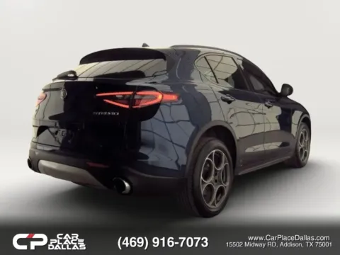 Another view of 2018 Alfa Romeo Stelvio Ti Sport SUV 4D for sale in Addison, TX at Car Place Dallas