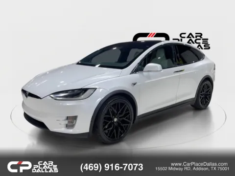 Another view of 2018 Tesla Model X 75D Sport Utility 4D for sale in Addison, TX at Car Place Dallas
