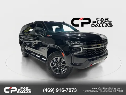 Black 2022 Chevrolet Suburban Z71 Sport Utility 4D for sale in Addison, TX