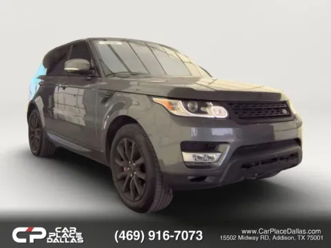 Gray 2016 Land Rover Range Rover Sport Supercharged Sport Utility 4D for sale in Addison, TX