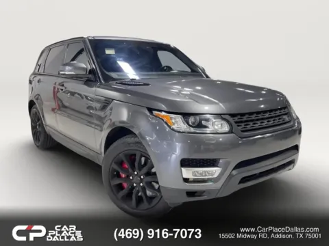 Gray 2016 Land Rover Range Rover Sport Supercharged Sport Utility 4D for sale in Addison, TX