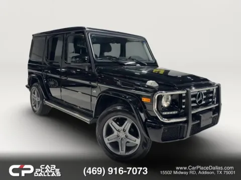 Black 2016 Mercedes-Benz G-Class G 550 Sport Utility 4D for sale in Addison, TX