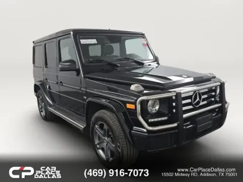 Black 2016 Mercedes-Benz G-Class G 550 Sport Utility 4D for sale in Addison, TX