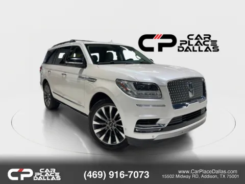 White 2018 Lincoln Navigator Select Sport Utility 4D for sale in Addison, TX