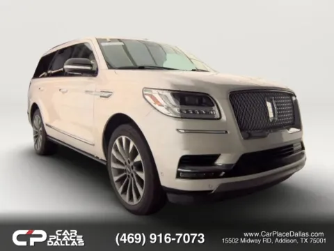 White 2018 Lincoln Navigator Select Sport Utility 4D for sale in Addison, TX