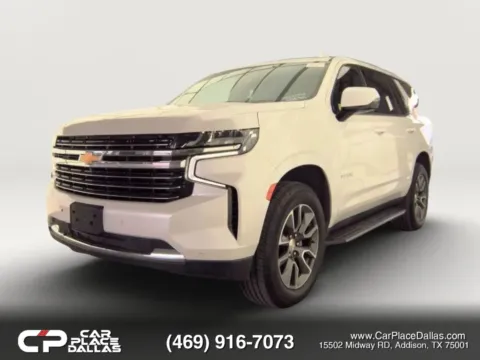 Photos of 2022 Chevrolet Tahoe LT Sport Utility 4D for sale in Addison, TX at Car Place Dallas