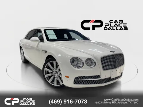 White 2014 Bentley Flying Spur W12 Sedan 4D for sale in Addison, TX