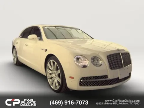 White 2014 Bentley Flying Spur W12 Sedan 4D for sale in Addison, TX