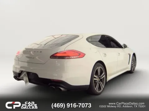 Another view of 2014 Porsche Panamera S Sedan 4D for sale in Addison, TX at Car Place Dallas