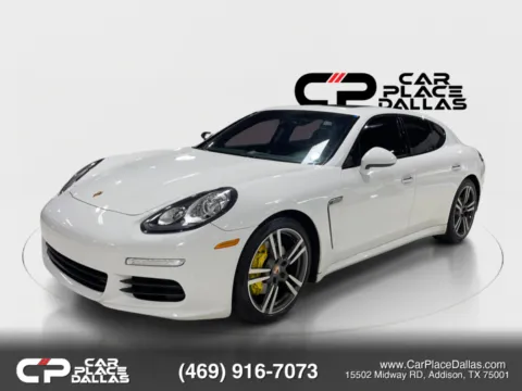 Another view of 2014 Porsche Panamera S Sedan 4D for sale in Addison, TX at Car Place Dallas