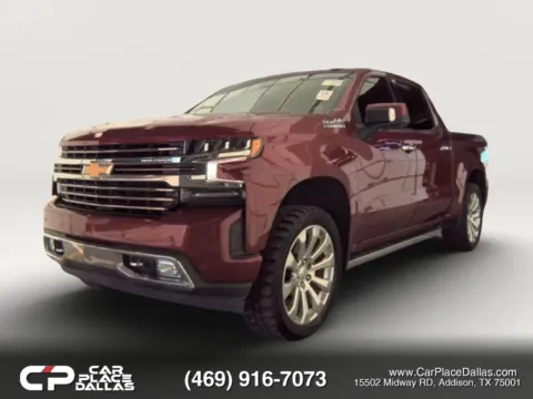 Photos of 2021 Chevrolet Silverado 1500 Crew Cab High Country Pickup 4D 5 3/4 ft for sale in Addison, TX at Car Place Dallas