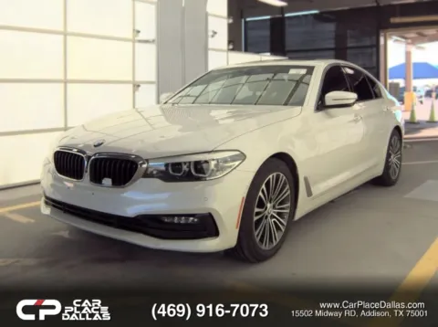 Photos of 2018 BMW 5 Series 530i Sedan 4D for sale in Addison, TX at Car Place Dallas