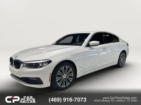 Another view of 2018 BMW 5 Series 530i Sedan 4D for sale in Addison, TX at Car Place Dallas