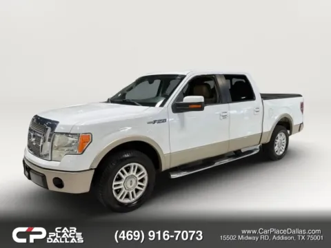 Another view of 2010 Ford F-150 SuperCrew Cab Lariat Pickup 4D 6 1/2 ft for sale in Addison, TX at Car Place Dallas