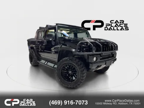 Black 2007 HUMMER H2 SUT Sport Utility Pickup 4D for sale in Addison, TX