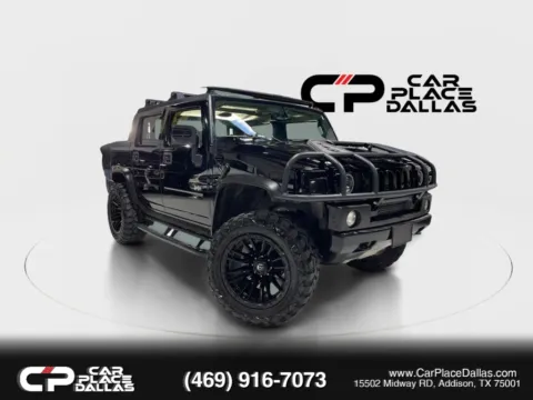 Black 2007 HUMMER H2 SUT Sport Utility Pickup 4D for sale in Addison, TX