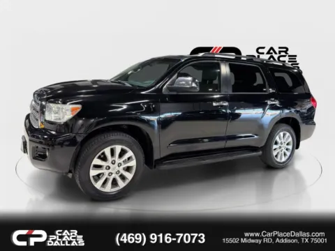 Another view of 2013 Toyota Sequoia Limited Sport Utility 4D for sale in Addison, TX at Car Place Dallas