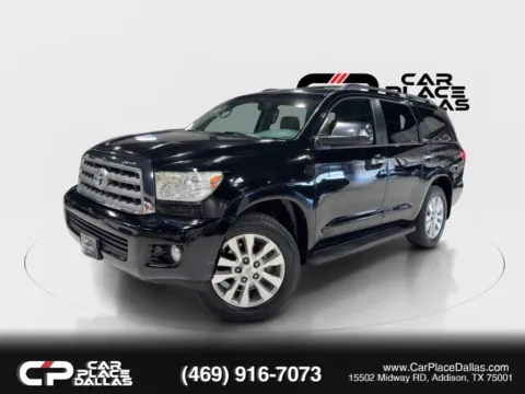 Photos of 2013 Toyota Sequoia Limited Sport Utility 4D for sale in Addison, TX at Car Place Dallas
