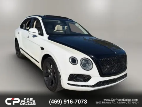 White 2017 Bentley Bentayga W12 Sport Utility 4D for sale in Addison, TX