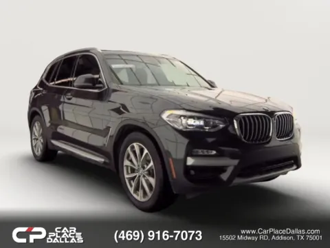 Gray 2019 BMW X3 sDrive30i Sport Utility 4D for sale in Addison, TX