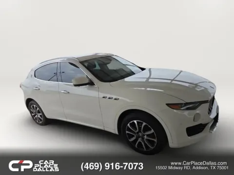 White 2017 Maserati Levante Sport Utility 4D for sale in Addison, TX