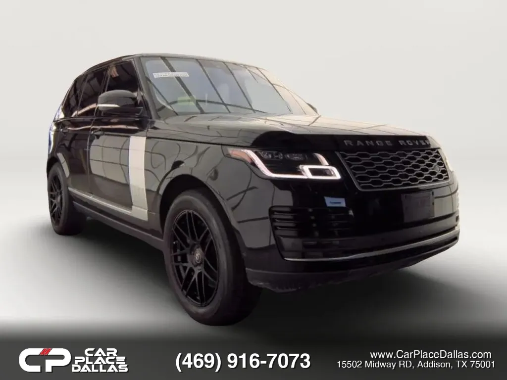 Black 2020 Land Rover Range Rover P400 HSE Sport Utility 4D for sale in Addison, TX
