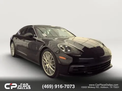 Black 2018 Porsche Panamera 4S Sedan 4D for sale in Addison, TX