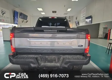 More photos of 2019 Ford F250 Super Duty Crew Cab Platinum Pickup 4D 6 3/4 ft at Car Place Dallas, TX