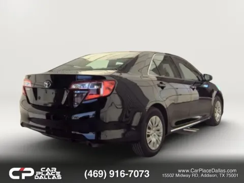Another view of 2012 Toyota Camry LE Sedan 4D for sale in Addison, TX at Car Place Dallas