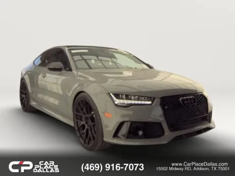 Gray 2016 Audi RS 7 Prestige Sedan 4D for sale in Addison, TX