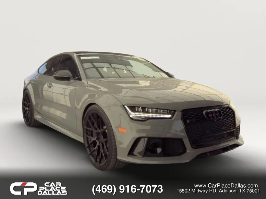 Gray 2016 Audi RS 7 Prestige Sedan 4D for sale in Addison, TX