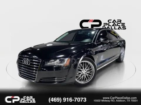 Photos of 2014 Audi A8 L 3.0T Sedan 4D for sale in Addison, TX at Car Place Dallas