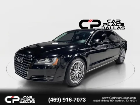 Another view of 2014 Audi A8 L 3.0T Sedan 4D for sale in Addison, TX at Car Place Dallas