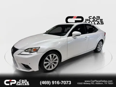 Another view of 2015 Lexus IS 250 Sedan 4D for sale in Addison, TX at Car Place Dallas