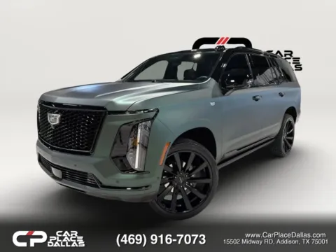 Photos of 2025 Cadillac Escalade Sport SUV 4D for sale in Addison, TX at Car Place Dallas