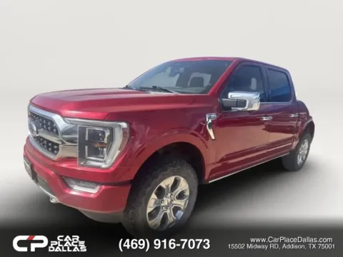 Photos of 2023 Ford F-150 SuperCrew Cab Platinum Pickup 4D 5 1/2 ft for sale in Addison, TX at Car Place Dallas