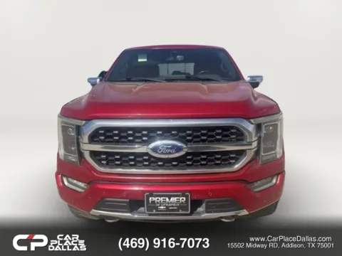 Another view of 2023 Ford F-150 SuperCrew Cab Platinum Pickup 4D 5 1/2 ft for sale in Addison, TX at Car Place Dallas