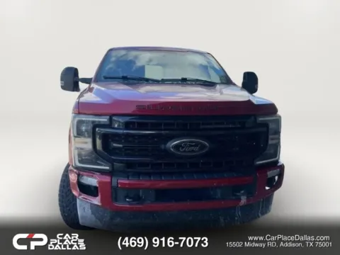 Another view of 2021 Ford F250 Super Duty Crew Cab Lariat Pickup 4D 6 3/4 ft for sale in Addison, TX at Car Place Dallas