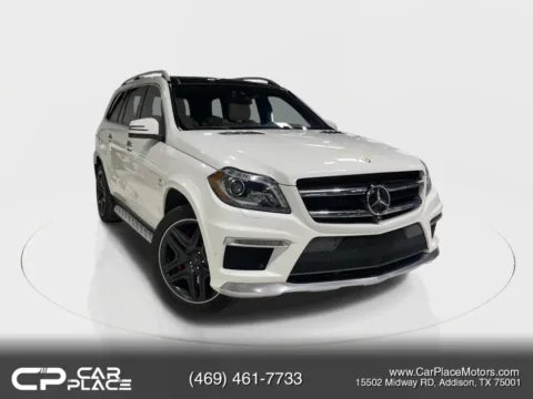 White 2016 Mercedes-Benz GL-Class GL 63 AMG Sport Utility 4D for sale in Addison, TX