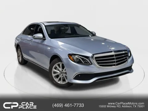 Silver 2017 Mercedes-Benz E-Class E 300 4MATIC Sedan 4D for sale in Addison, TX