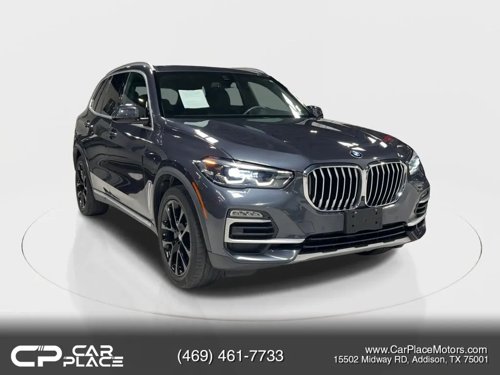 Gray 2020 BMW X5 xDrive40i Sport Utility 4D for sale in Addison, TX