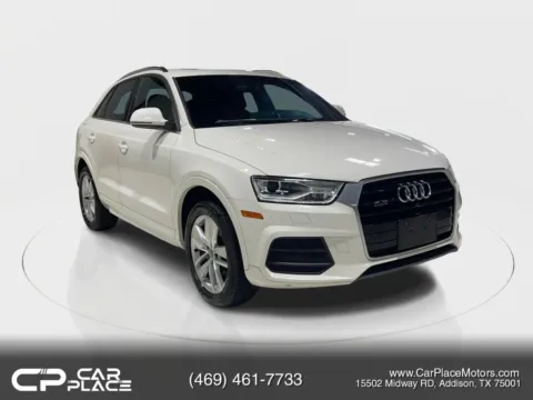 White 2017 Audi Q3 Premium Plus Sport Utility 4D for sale in Addison, TX