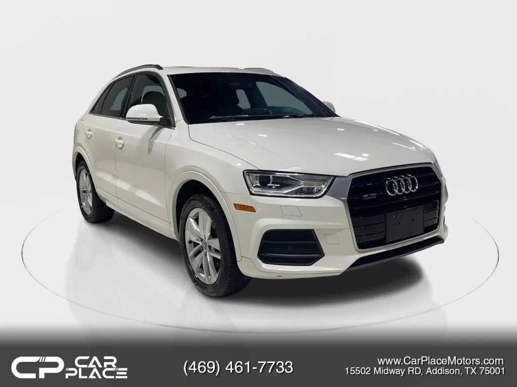 White 2017 Audi Q3 Premium Plus Sport Utility 4D for sale in Addison, TX