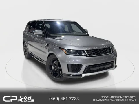 Gray 2020 Land Rover Range Rover Sport HSE Sport Utility 4D for sale in Addison, TX