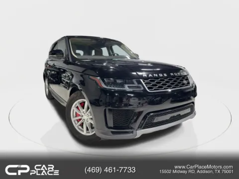 Black 2020 Land Rover Range Rover Sport SE Sport Utility 4D for sale in Addison, TX