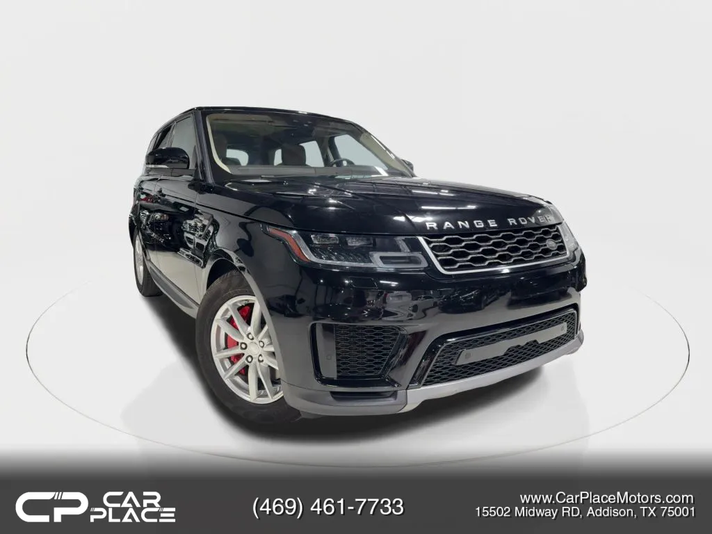 Black 2020 Land Rover Range Rover Sport SE Sport Utility 4D for sale in Addison, TX