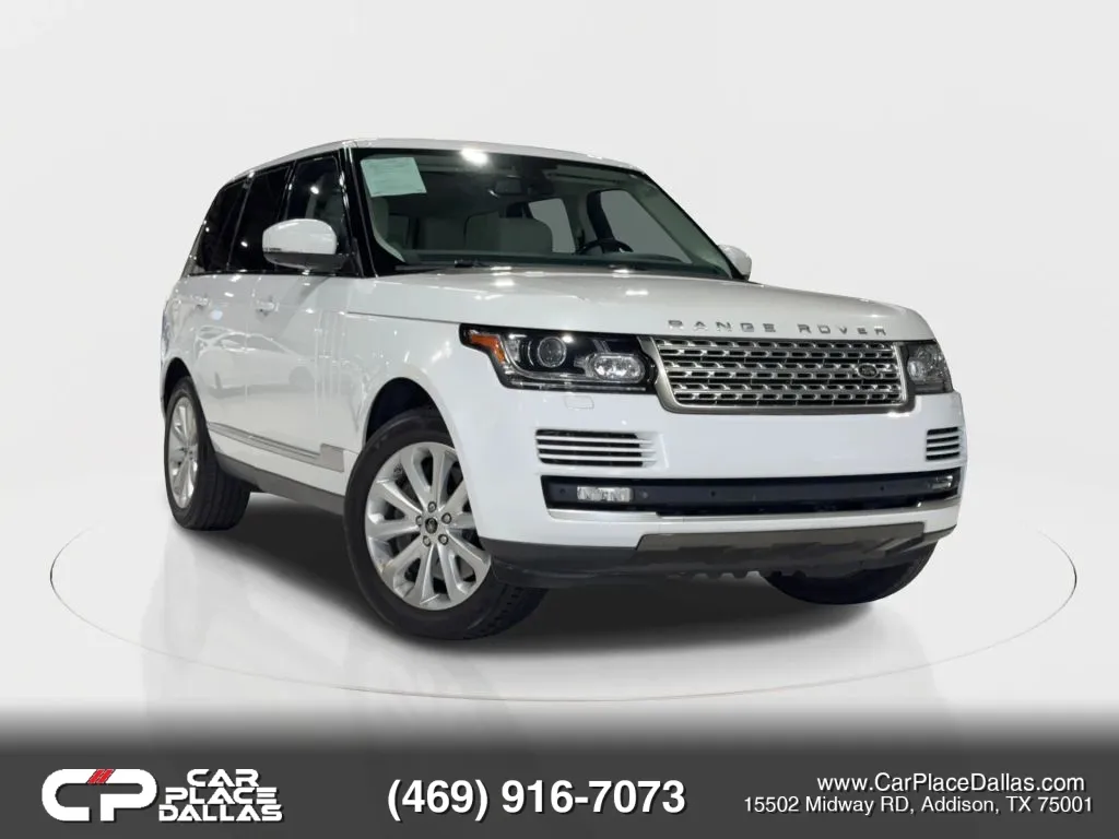 White 2013 Land Rover Range Rover HSE Sport Utility 4D for sale in Addison, TX