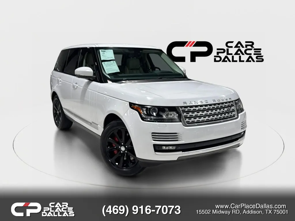 White 2013 Land Rover Range Rover HSE Sport Utility 4D for sale in Addison, TX