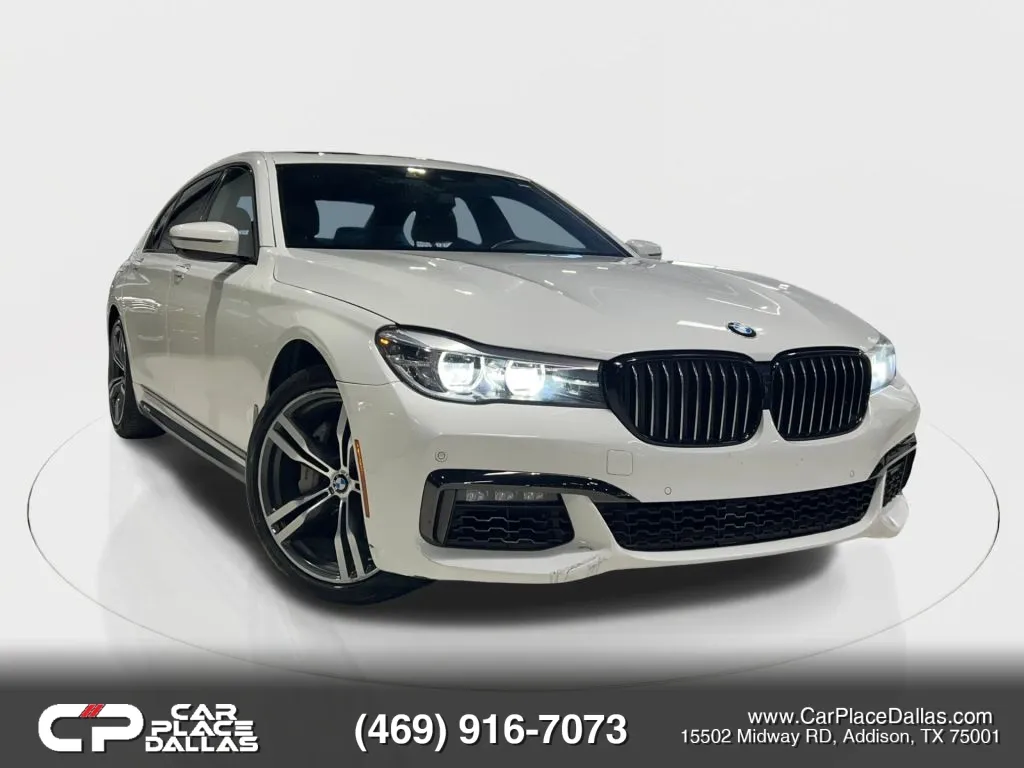 White 2019 BMW 7 Series 740i Sedan 4D for sale in Addison, TX