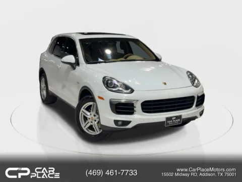 White 2015 Porsche Cayenne S E-Hybrid Sport Utility 4D for sale in Addison, TX